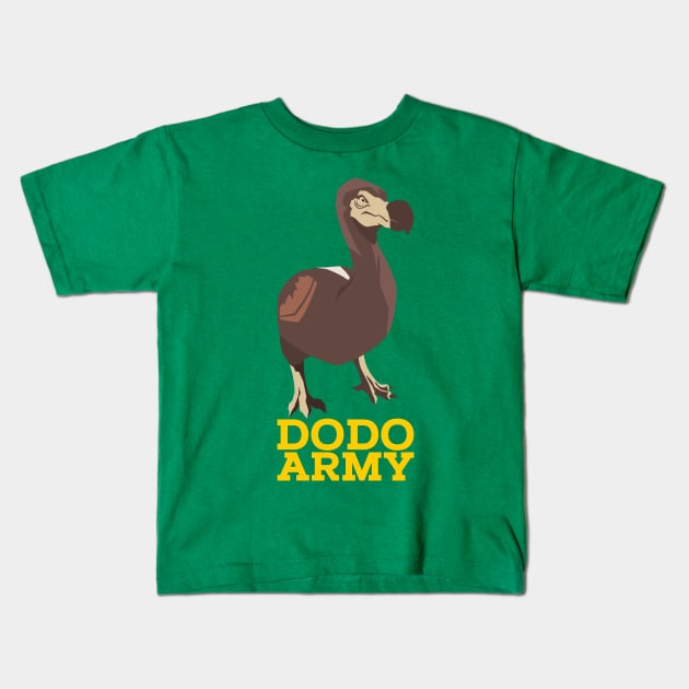 Dodo Army Kids T-Shirt by yeoys